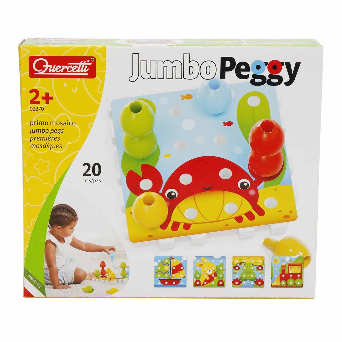 Quercetti Jumbo Peggy Mozaik Seti