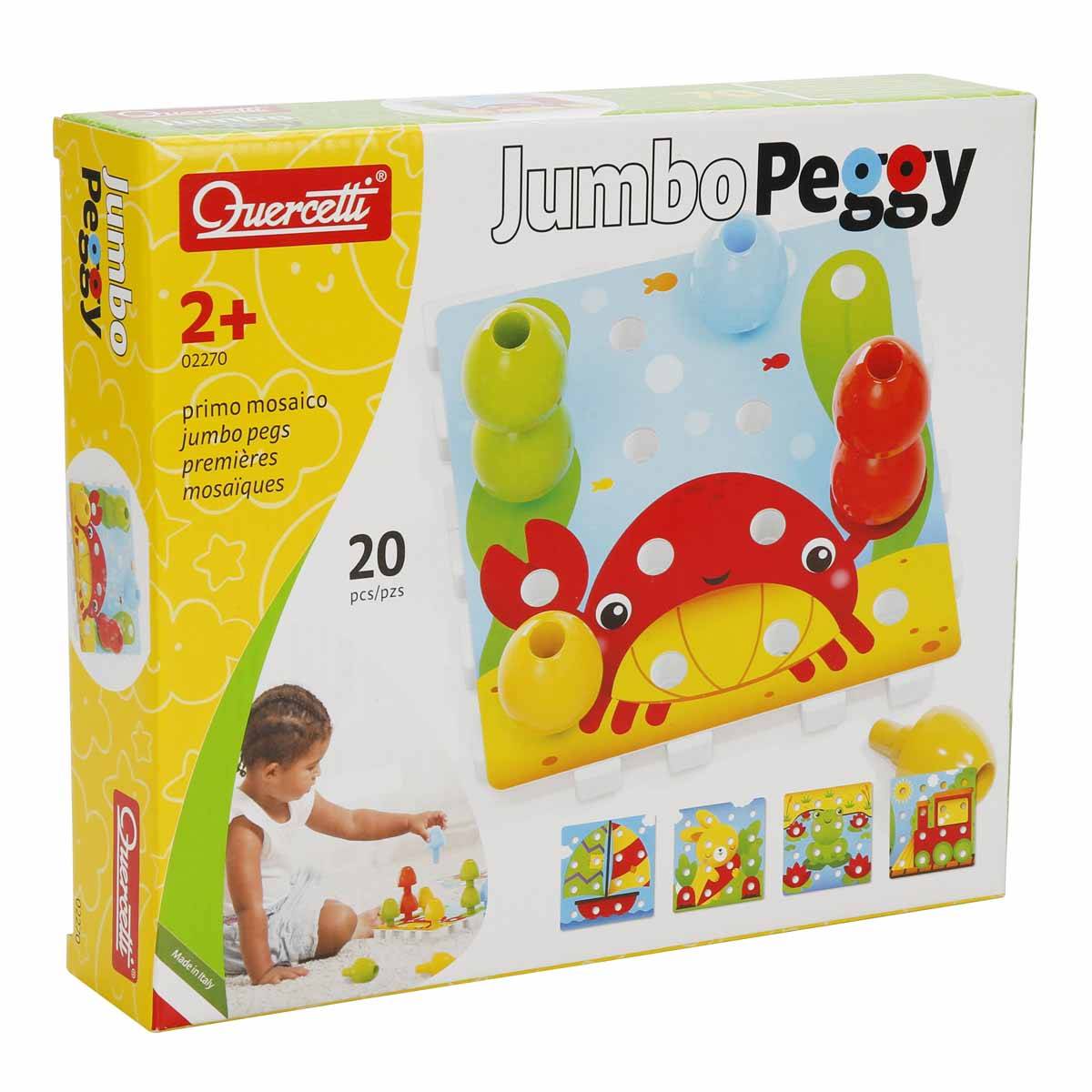 Quercetti Jumbo Peggy Mozaik Seti