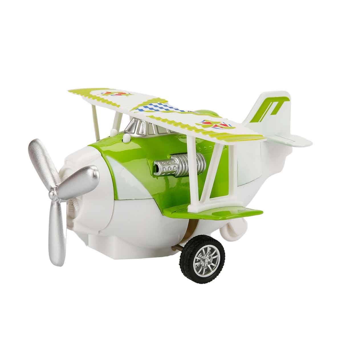 Sesli Ve Işıklı Metal Uçak 12 cm