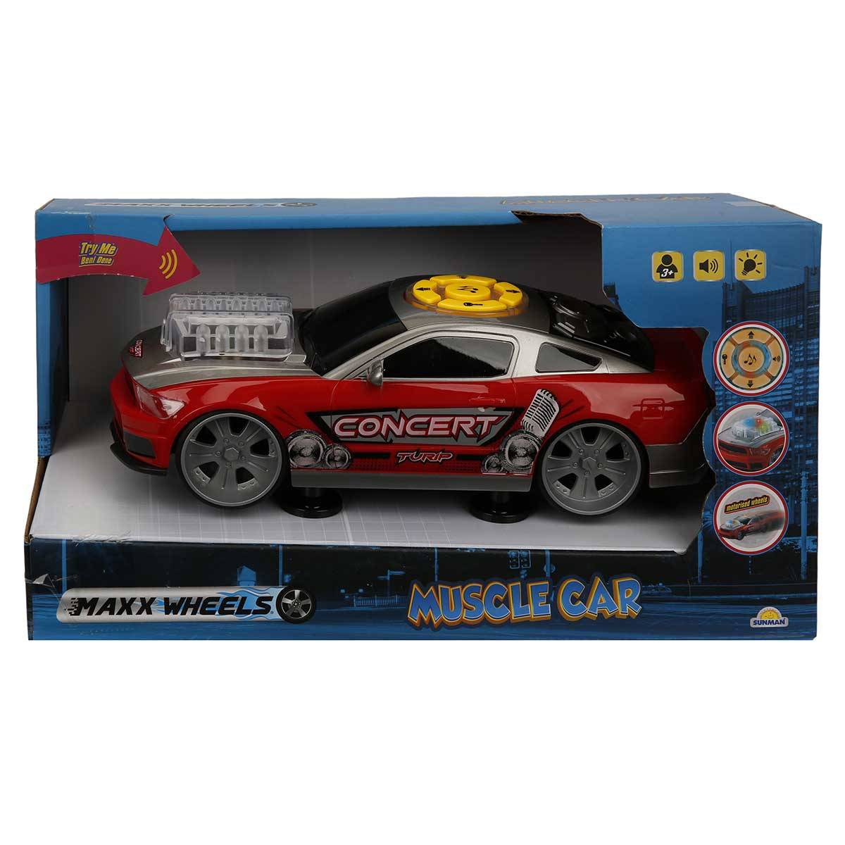 Maxx Wheels Sesli ve Işıklı Spor Araba