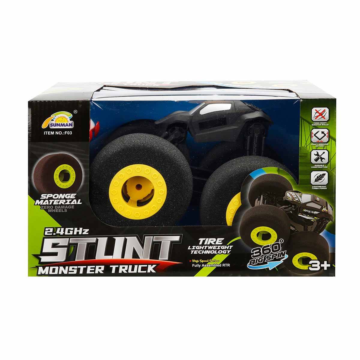 Stunt Sünger Tekerlekli 360 Derece Dönen USB Şarjlı Uzaktan Kumandalı Araba