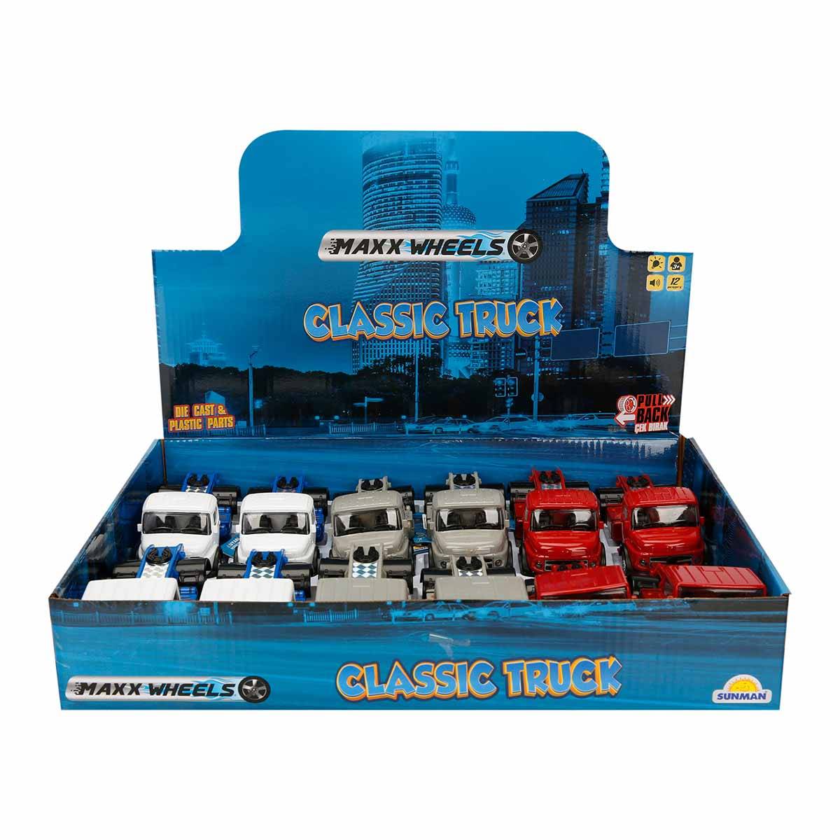 Maxx Wheels Sesli Ve Işıklı Klasik Tır