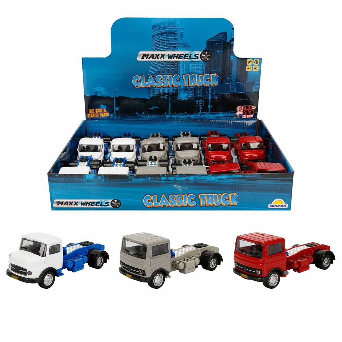 Maxx Wheels Sesli Ve Işıklı Klasik Tır