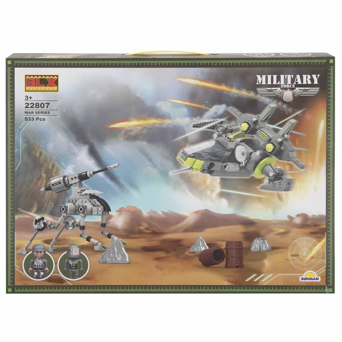 BLX Özel Kuvvetler Uçağı ve Silahı Blok Yapı Seti