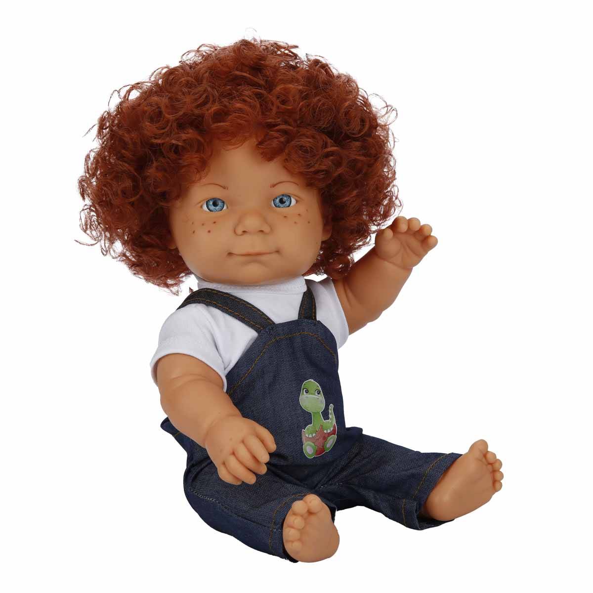 Curly Kıvırcık Saçlı Et Bebek 35 Cm