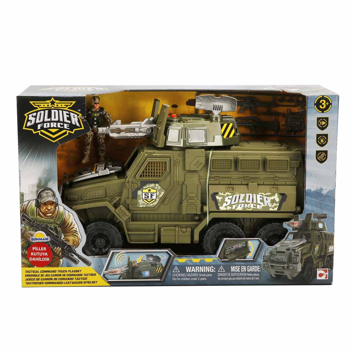 Soldier Force Komuta Kamyonu Seti