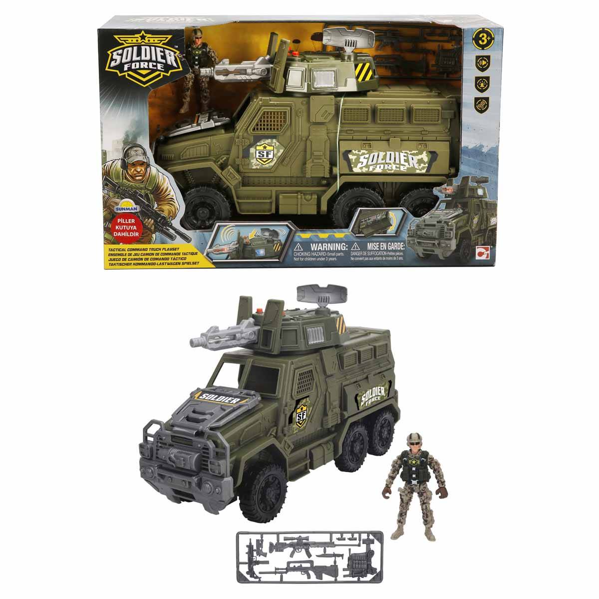 Soldier Force Komuta Kamyonu Seti