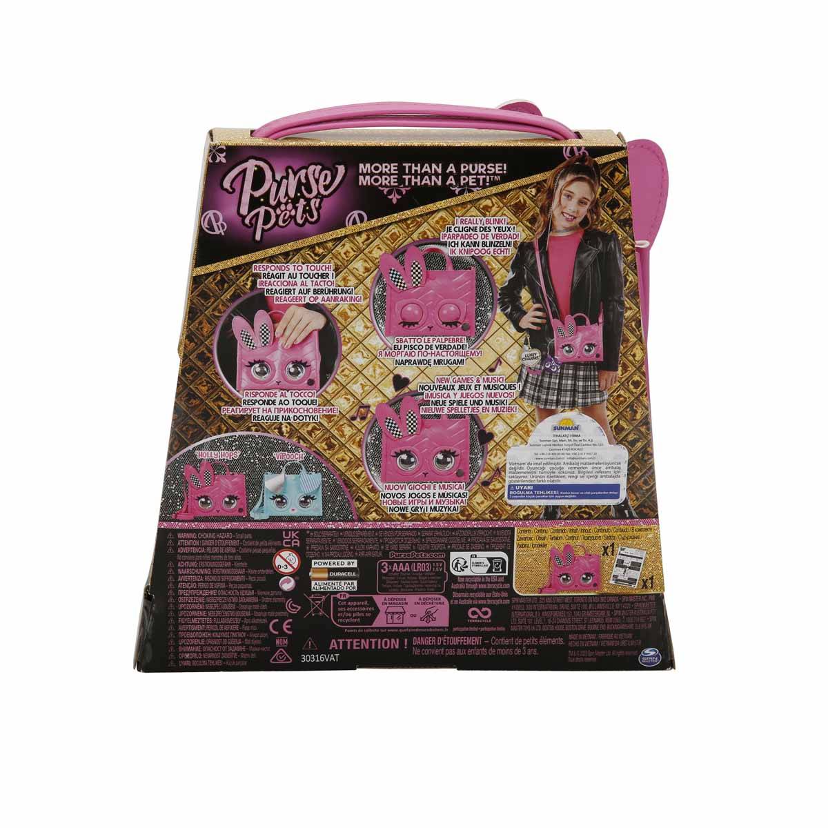 Purse Pets İnteraktif Tavşan Çanta