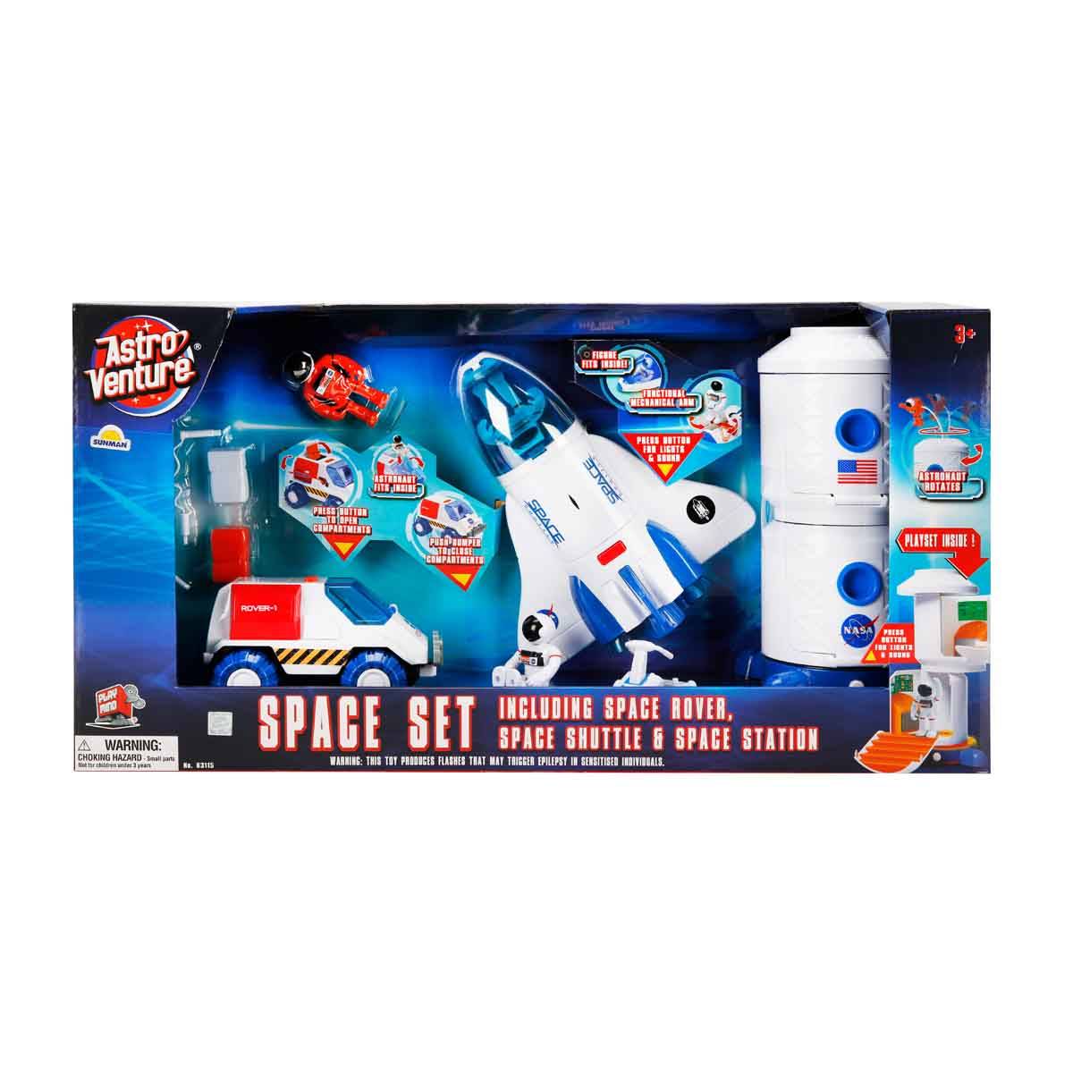 Astro Venture Sesli ve Işıklı Uzay İstasyonu Seti