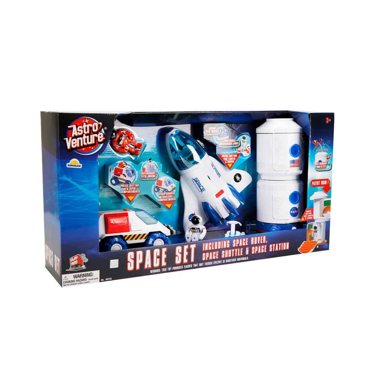 Astro Venture Sesli ve Işıklı Uzay İstasyonu Seti