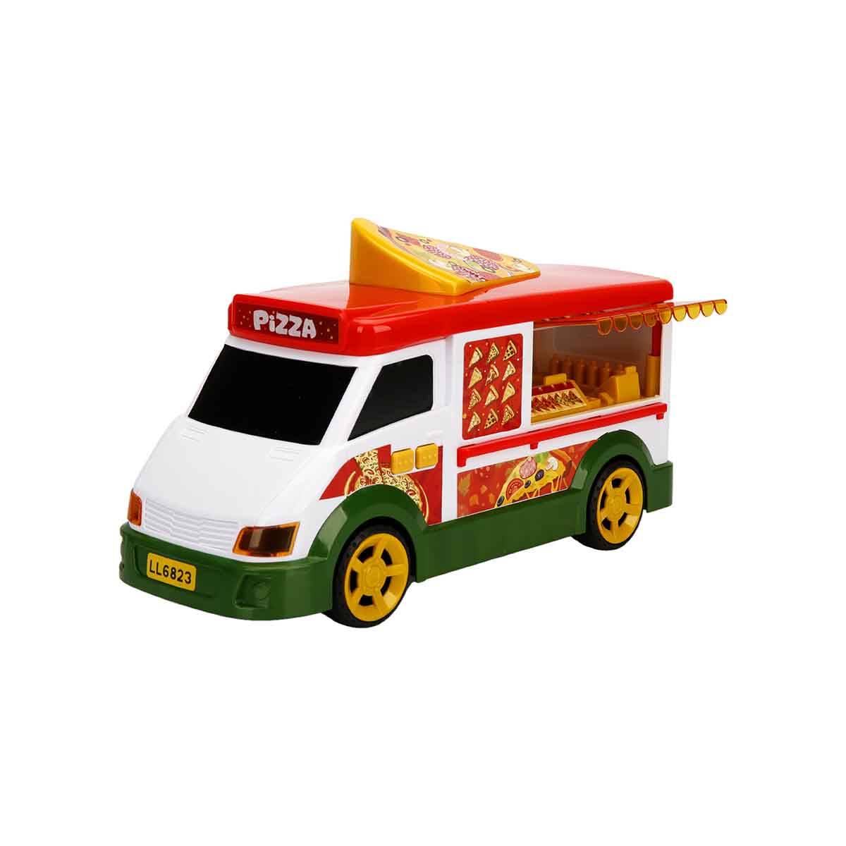 Teamsterz Sesli ve Işıklı Pizza Arabası