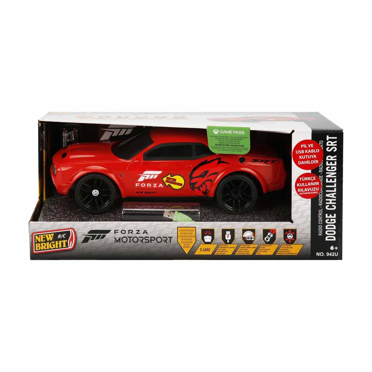 1:16 Forza Motorsport Sesli ve Işıklı Uzaktan Kumandalı USB Sarjlı Araba