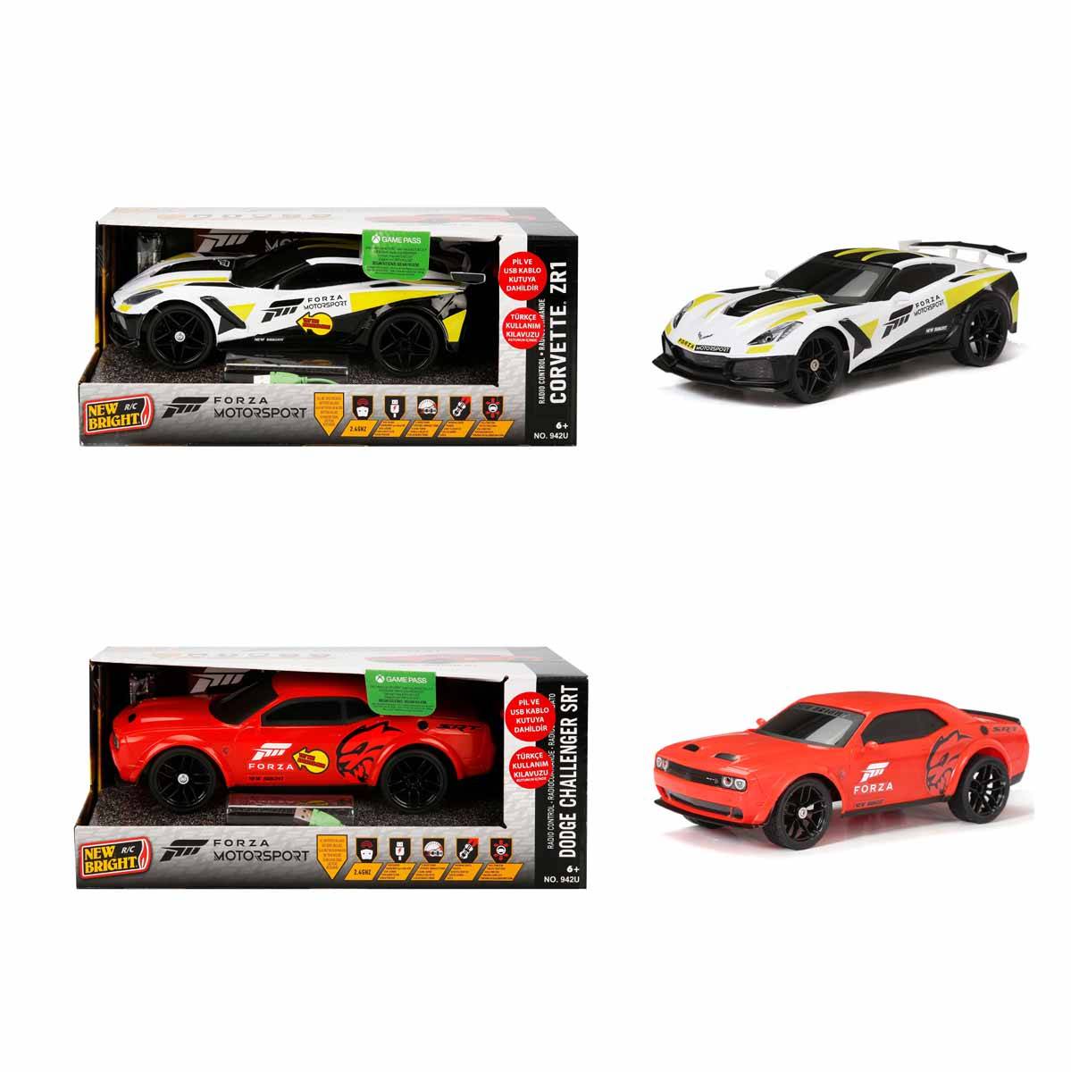 1:16 Forza Motorsport Sesli ve Işıklı Uzaktan Kumandalı USB Sarjlı Araba