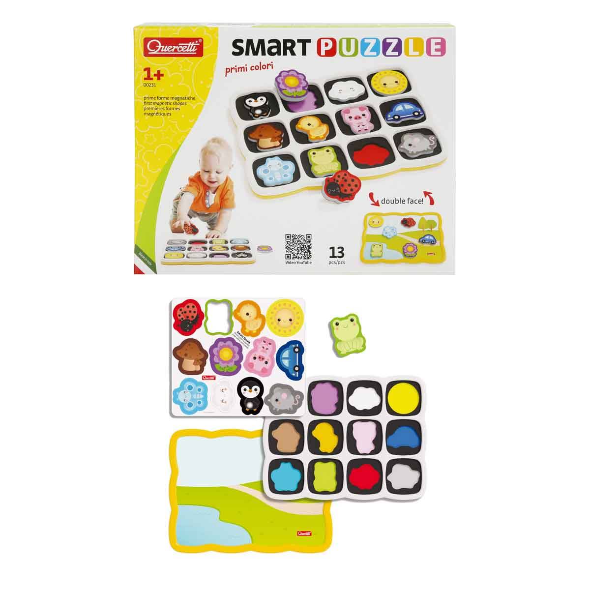 Quercetti 13 Parça Smart Puzzle
