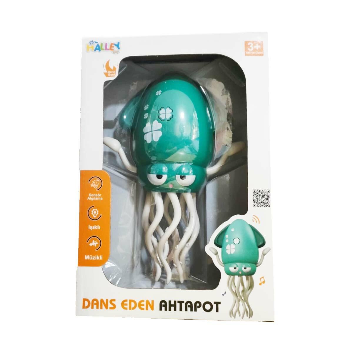 Şarjlı Çok Fonksiyonlu Dans Eden Ahtapot | Sensörlü Ve Hareketli | Feyza Oyuncak İnteraktif Seri