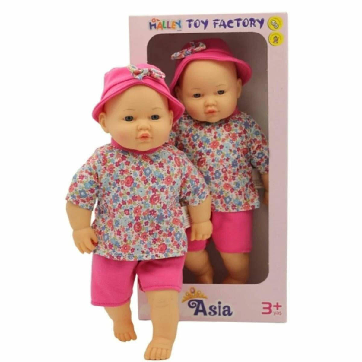 Şarkı Söyleyen Asia Bebek 40 cm – Eğlenceli ve Sevimli Oyun Arkadaşı