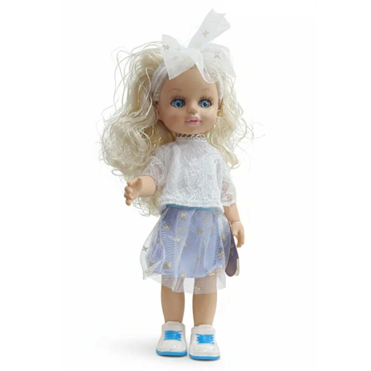 Oyuncak İngilizce Şarkı Söyleyen Et Bebek 36 Cm | Tam Vinil Gerçekçi Dokulu Eğitici Bebek