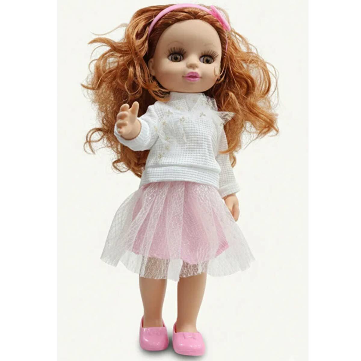 Oyuncak İngilizce Şarkı Söyleyen Et Bebek 36 Cm | Tam Vinil Gerçekçi Dokulu Eğitici Bebek