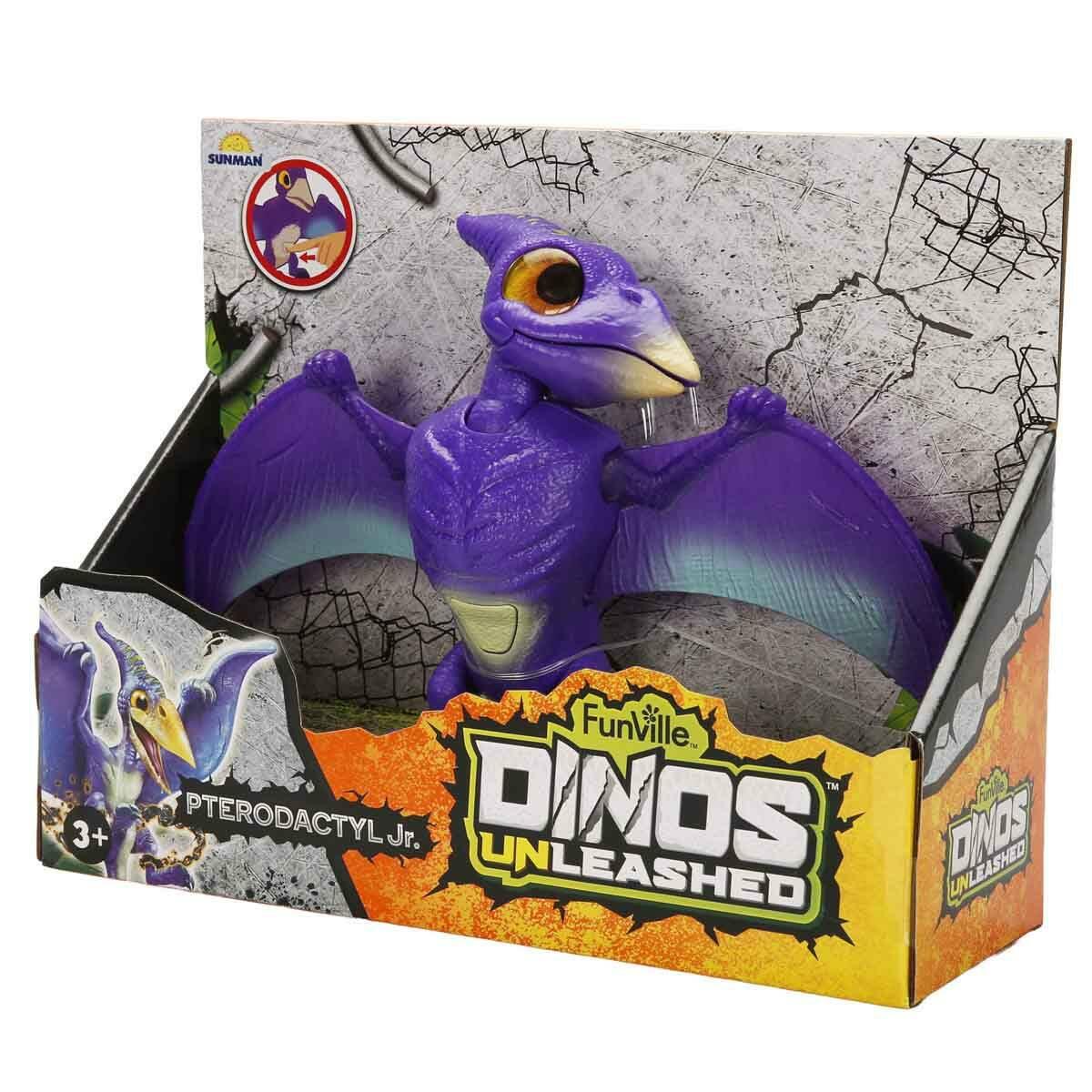 Sesli Ve Hareketli Pterodactyl Jr Dinozor 26 CM | Kanat Çırpan Ve Kükreyen Oyuncak | Feyza Oyuncak Tarih Öncesi Seri