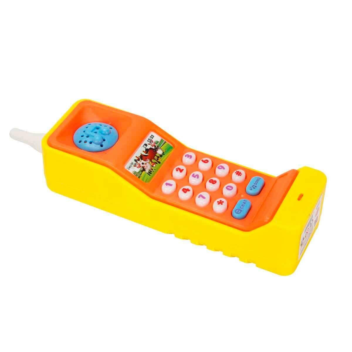 Sesli ve Işıklı Antenli Oyuncak Telefon | İngilizce Rakam Öğretici | Eğitici İlk Telefonum Oyun Seti