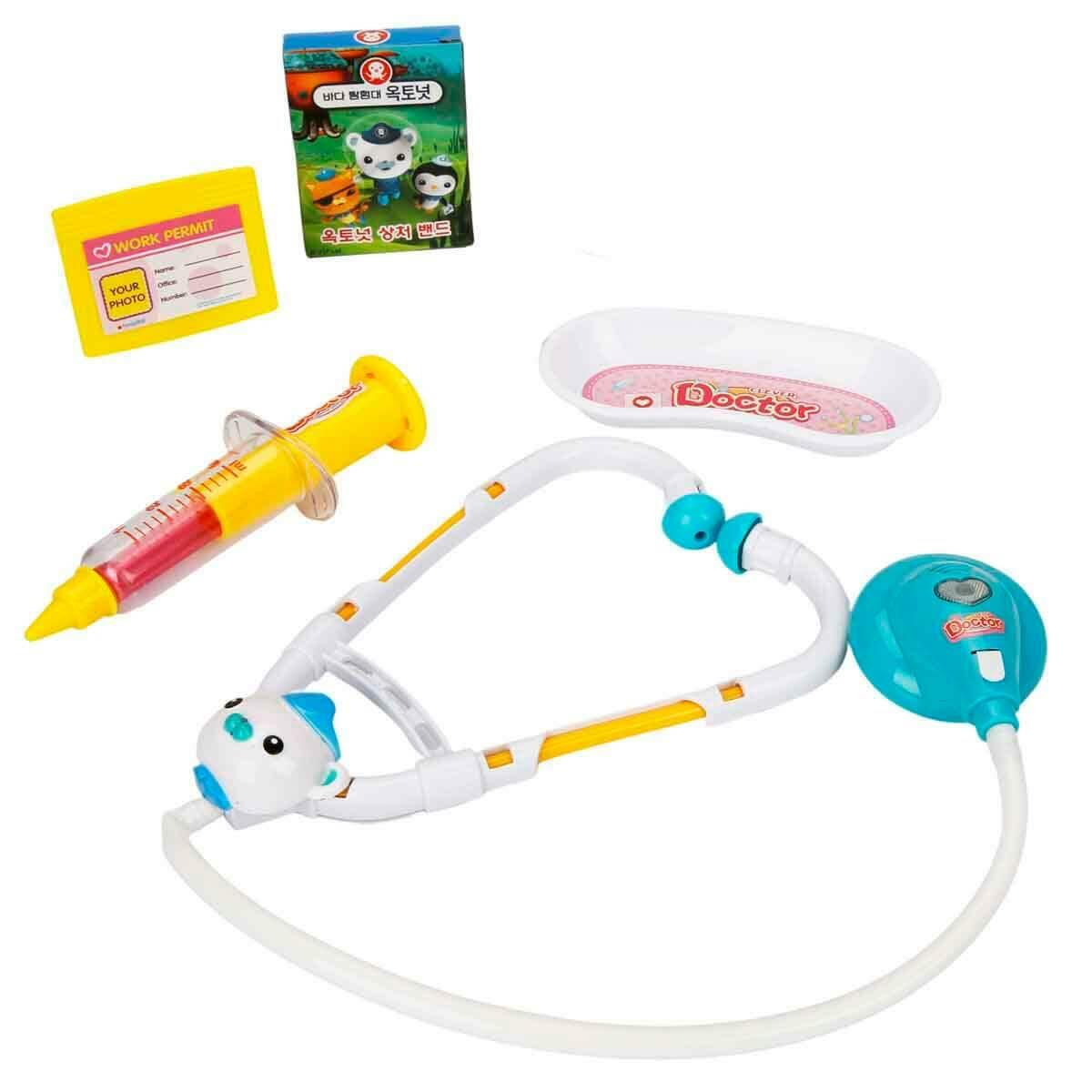 Sesli Ve Işıklı Çantalı Doktor Seti 11 Parça | Eğitici Rol Yapma Oyuncağı | Feyza Oyuncak Sağlık Serisi