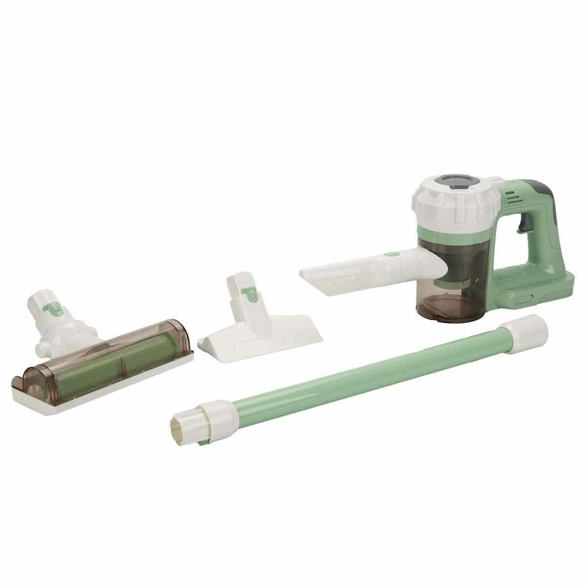 Sesli Ve Vakumlu Dikey Süpürge Oyuncak | Gerçekçi Çekim Gücü Ve Ses Efektli Temizlik Seti | Eğitici Evcilik Oyuncakları