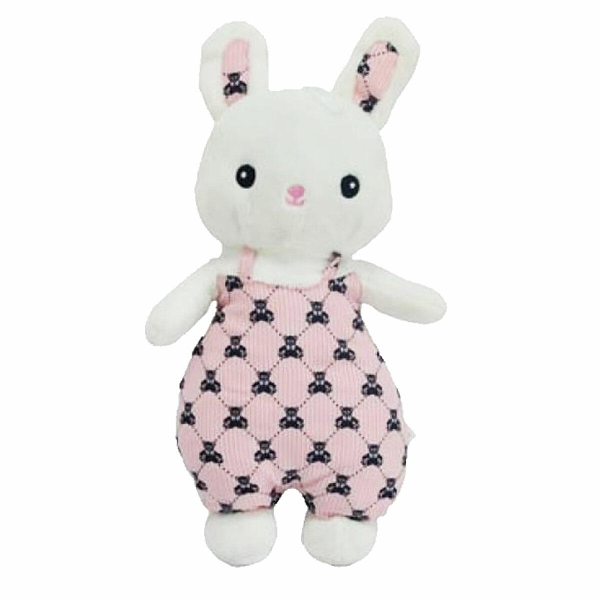 Sevimli Tulumlu Peluş Tavşan | 40 cm Büyük Boy Uyku Arkadaşı | Yumuşak ve Kaliteli Tavşan Figürü