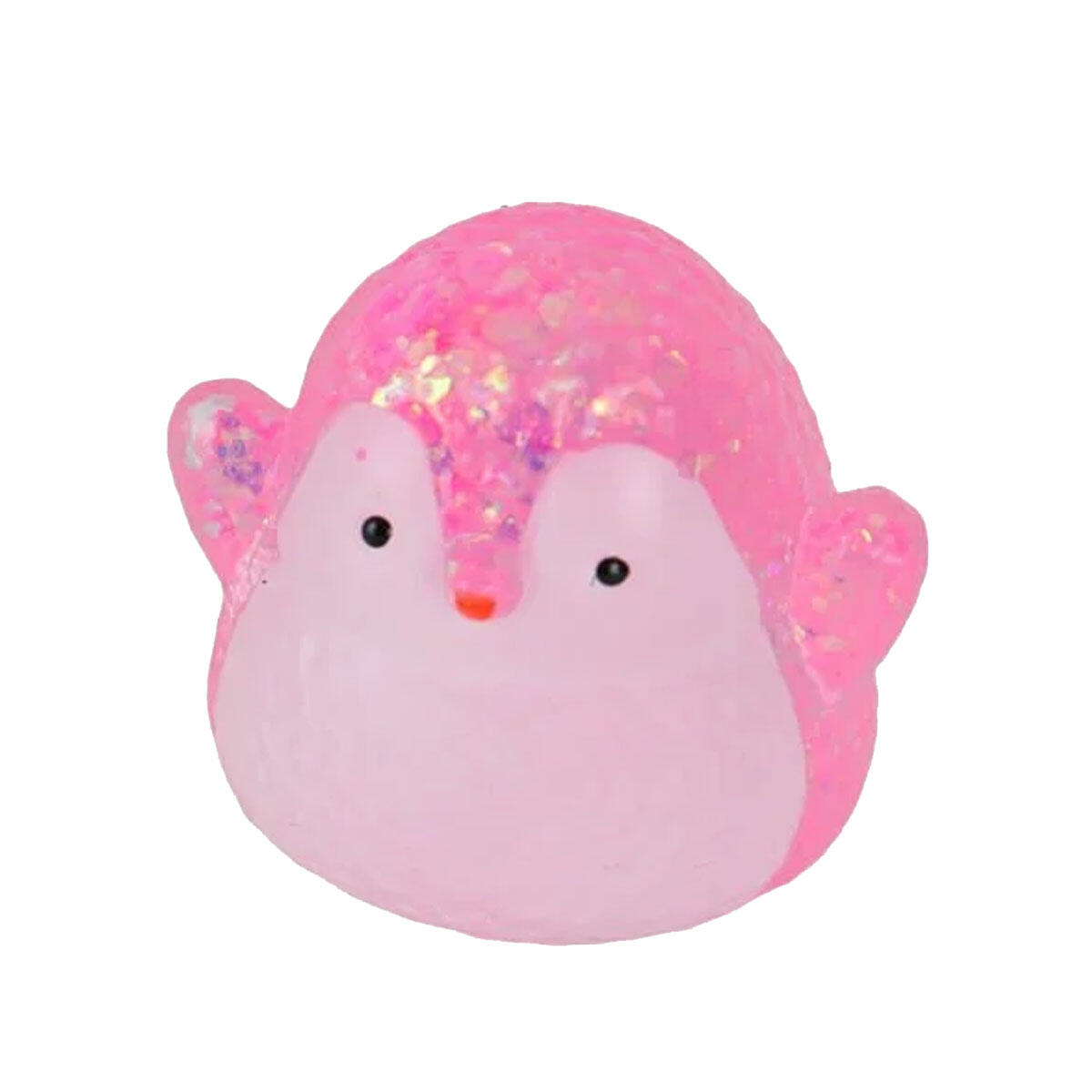 Simli Sukuşi Penguen 7 cm | Işıltılı ve Esnek Stres Oyuncağı | 3 Farklı Model Seçeneği ve Duyusal Rahatlama