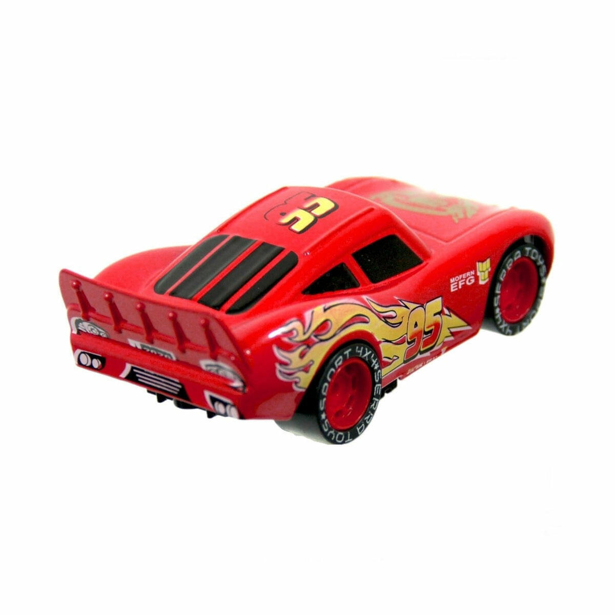 Şimşek McQueen Metal Çek Bırak Araba (12 cm) | Yerli Üretim Motor Becerisi Geliştirici Oyuncak