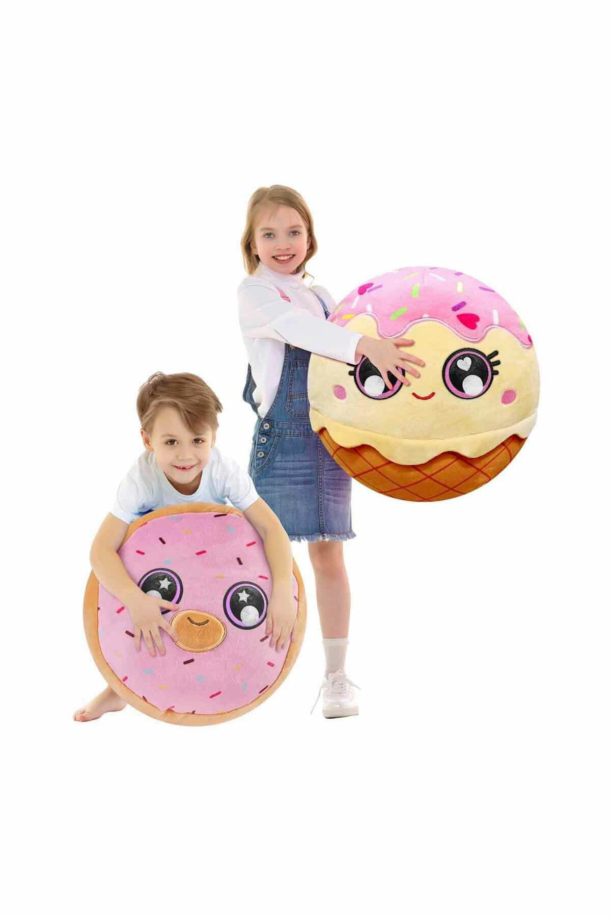 Şişme Peluş Dondurma XXL Foodies S6 – Dev Boy Pelüş Oyuncak