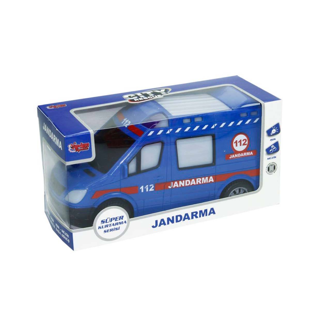 Çarp Dön Pilli Polis ve Jandarma Arabası