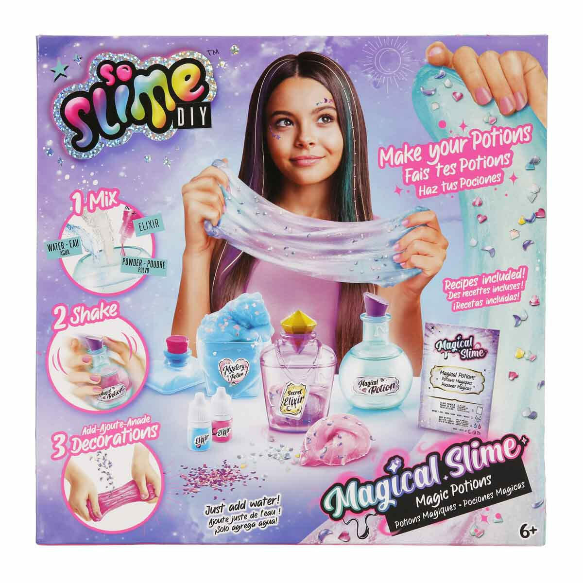 So Slime Büyülü Slime Yapım Seti | DIY Sihirli İksir Slime Kiti | Çocuklar İçin Deney Ve Tasarım Seti