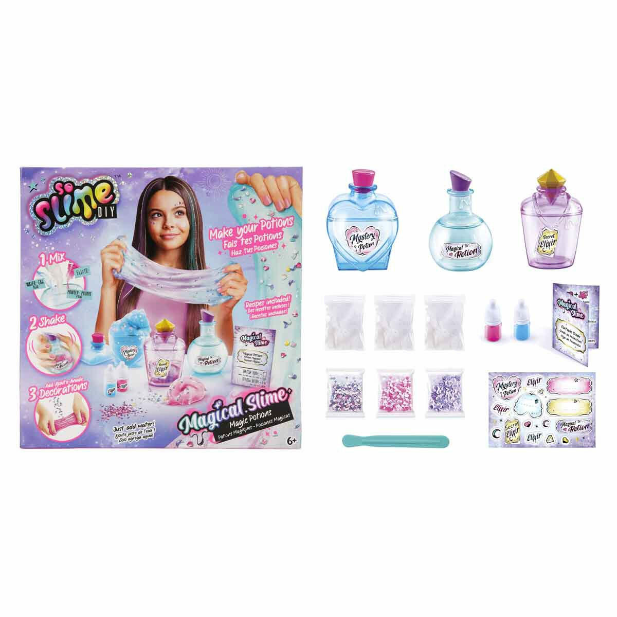 So Slime Büyülü Slime Yapım Seti | DIY Sihirli İksir Slime Kiti | Çocuklar İçin Deney Ve Tasarım Seti