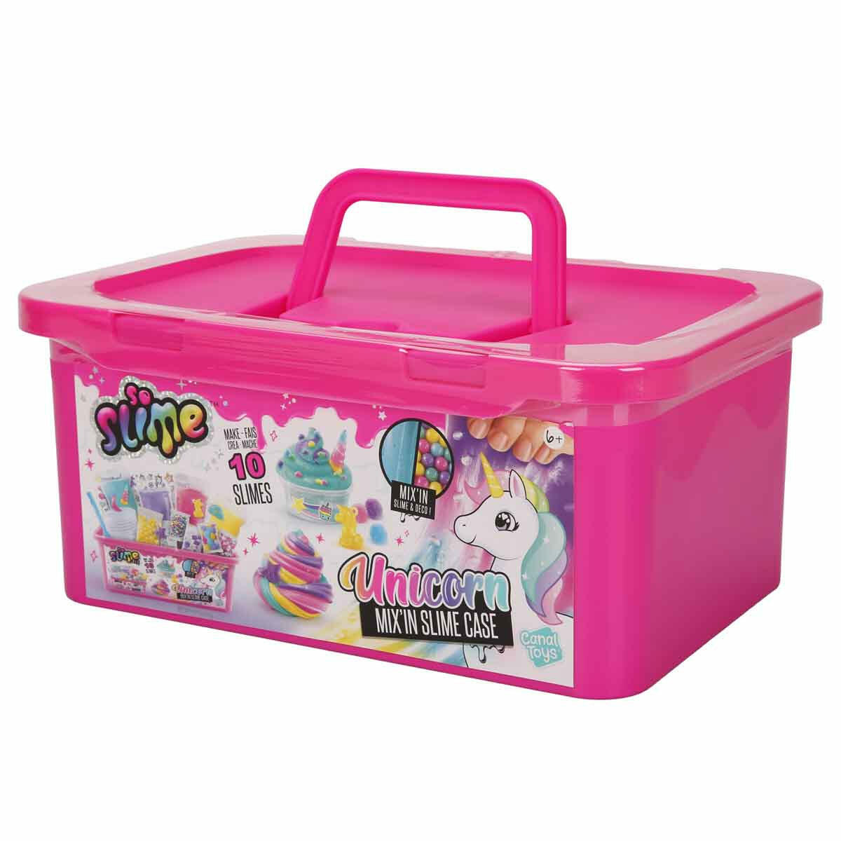 So Slime Unicorn Slime Kutusu | 10 Farklı Slime Tasarım Seti | Unicorn Temalı Dekoratif Hobi Kiti