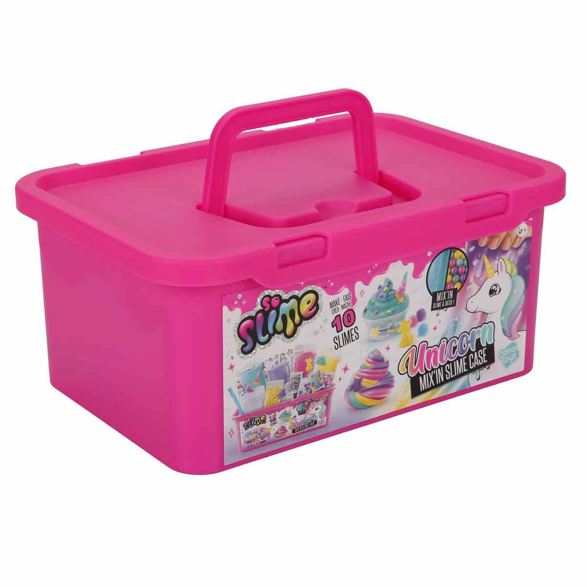 So Slime Unicorn Slime Kutusu | 10 Farklı Slime Tasarım Seti | Unicorn Temalı Dekoratif Hobi Kiti