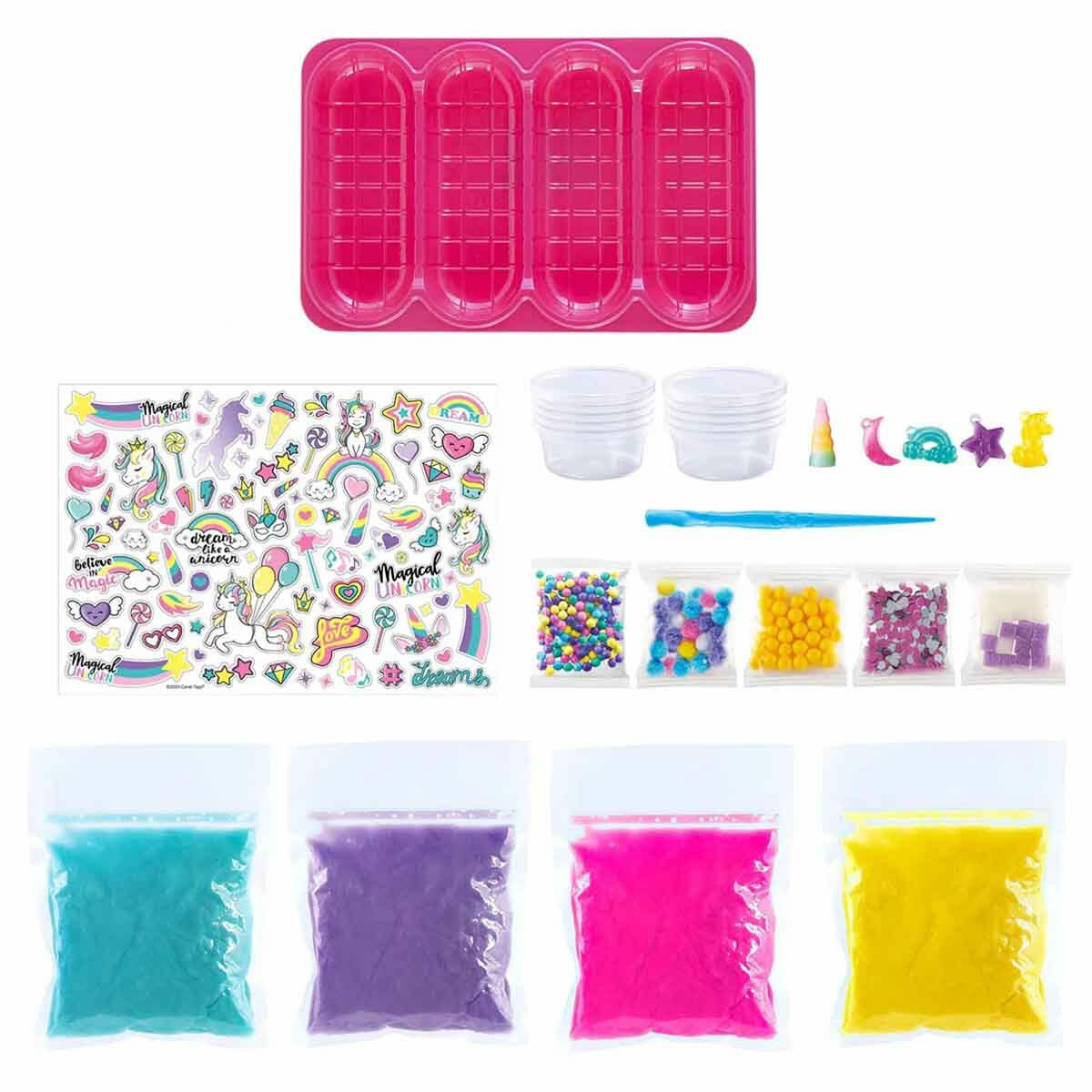 So Slime Unicorn Slime Kutusu | 10 Farklı Slime Tasarım Seti | Unicorn Temalı Dekoratif Hobi Kiti