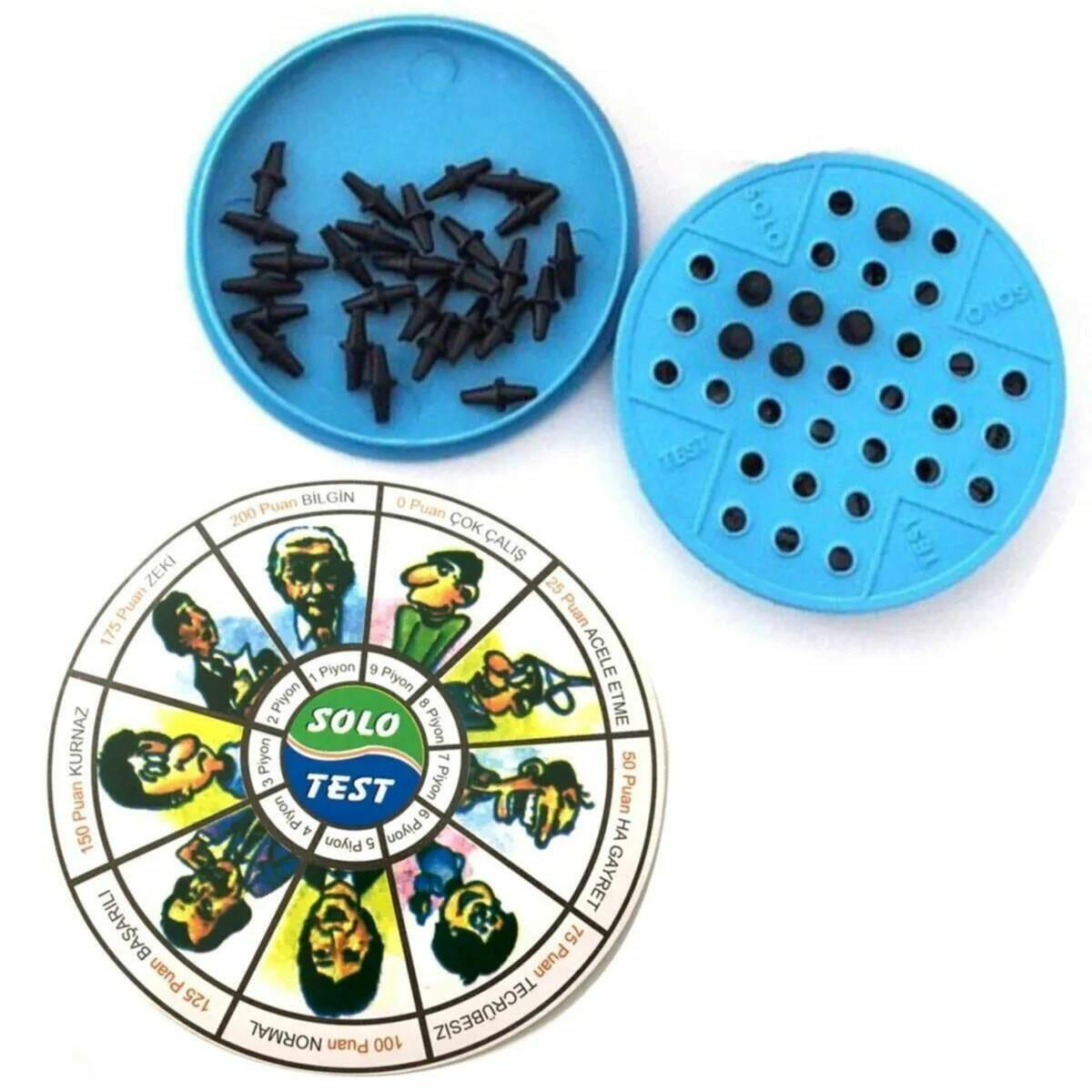 Solo A Kalite Test Zeka Oyunu | Nostaljik 90'lar Kutu Oyunu, Mantık ve Problem Çözme Geliştirici