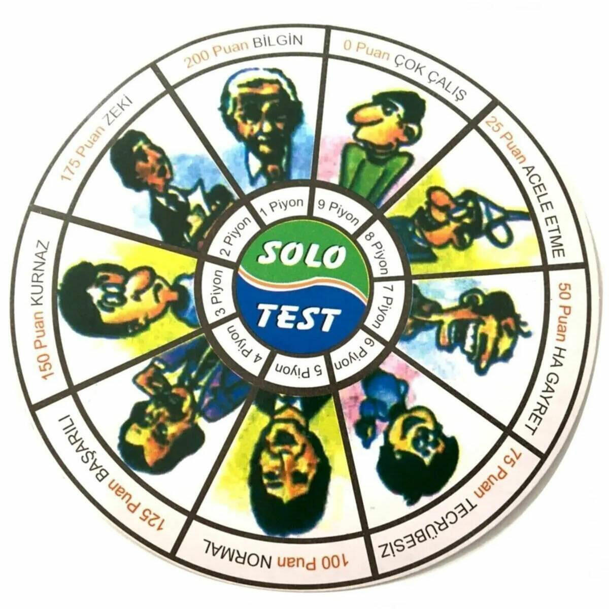 Solo A Kalite Test Zeka Oyunu | Nostaljik 90'lar Kutu Oyunu, Mantık ve Problem Çözme Geliştirici
