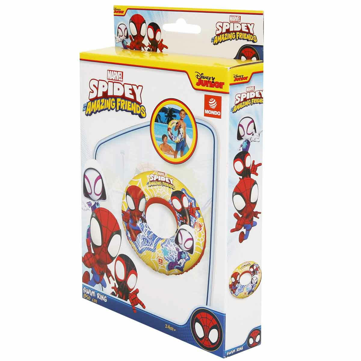 Spidey ve Arkadaşları Can Simidi 50 cm | Su Korkusunu Yenmeye Yardımcı Lisanslı Yüzme Ürünü