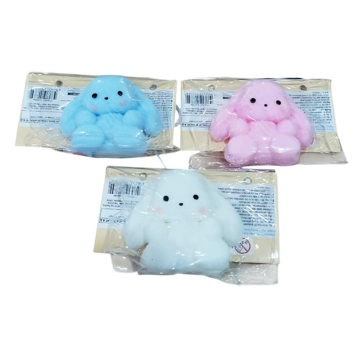 Squishy Oyuncak Tavşan | 8 Cm Yumuşak Stres Figürü | Sevimli Tavşancık Sukuşi