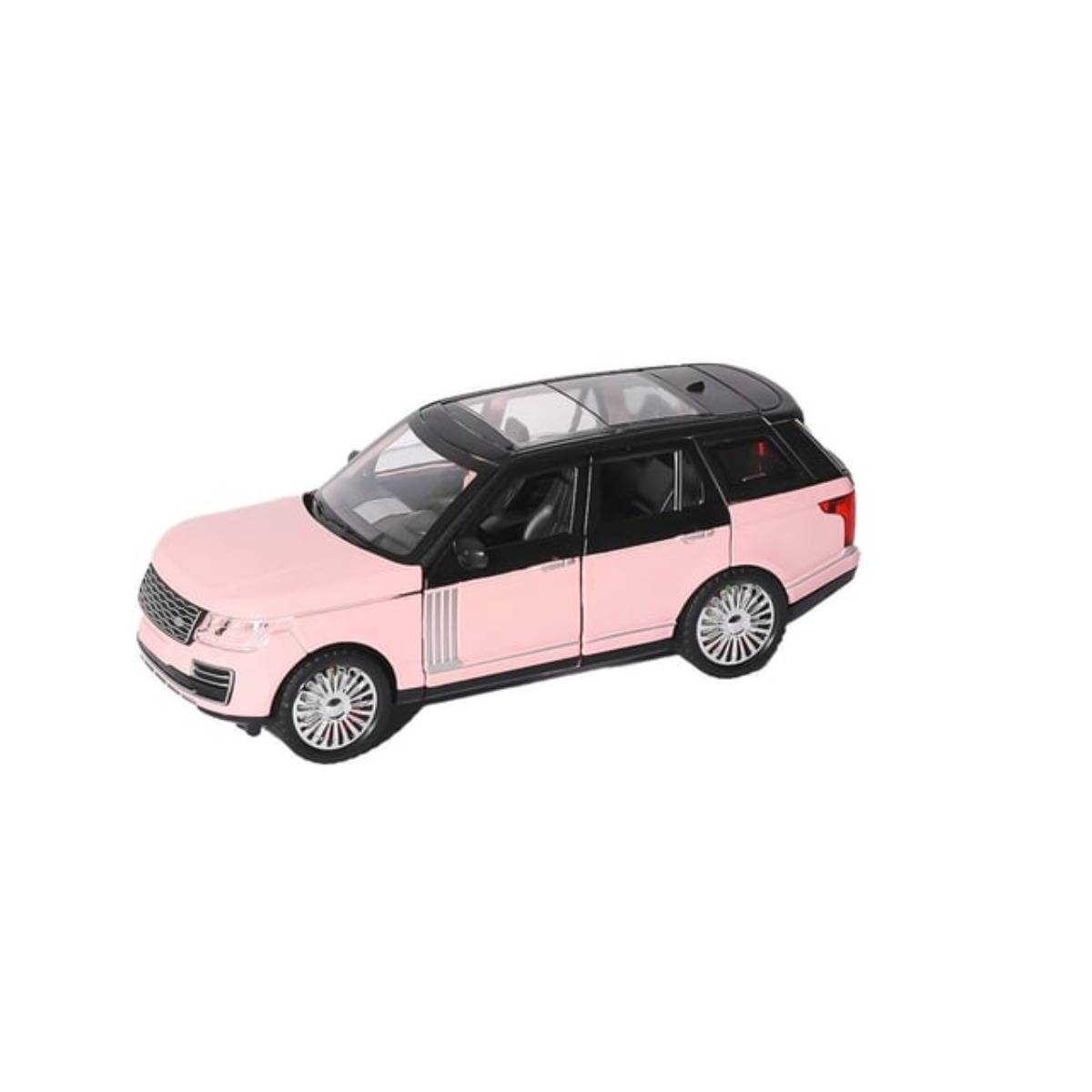 Çek Bırak 1:24 Sesli ve Işıklı Metal Jeep Land Rover