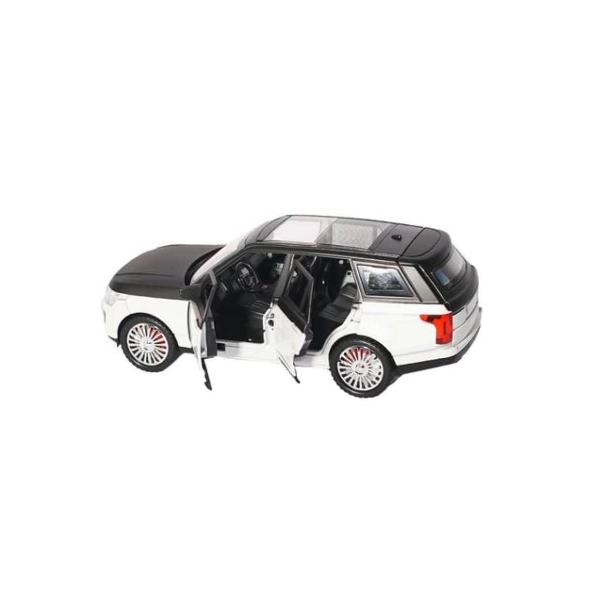 Çek Bırak 1:24 Sesli ve Işıklı Metal Jeep Land Rover