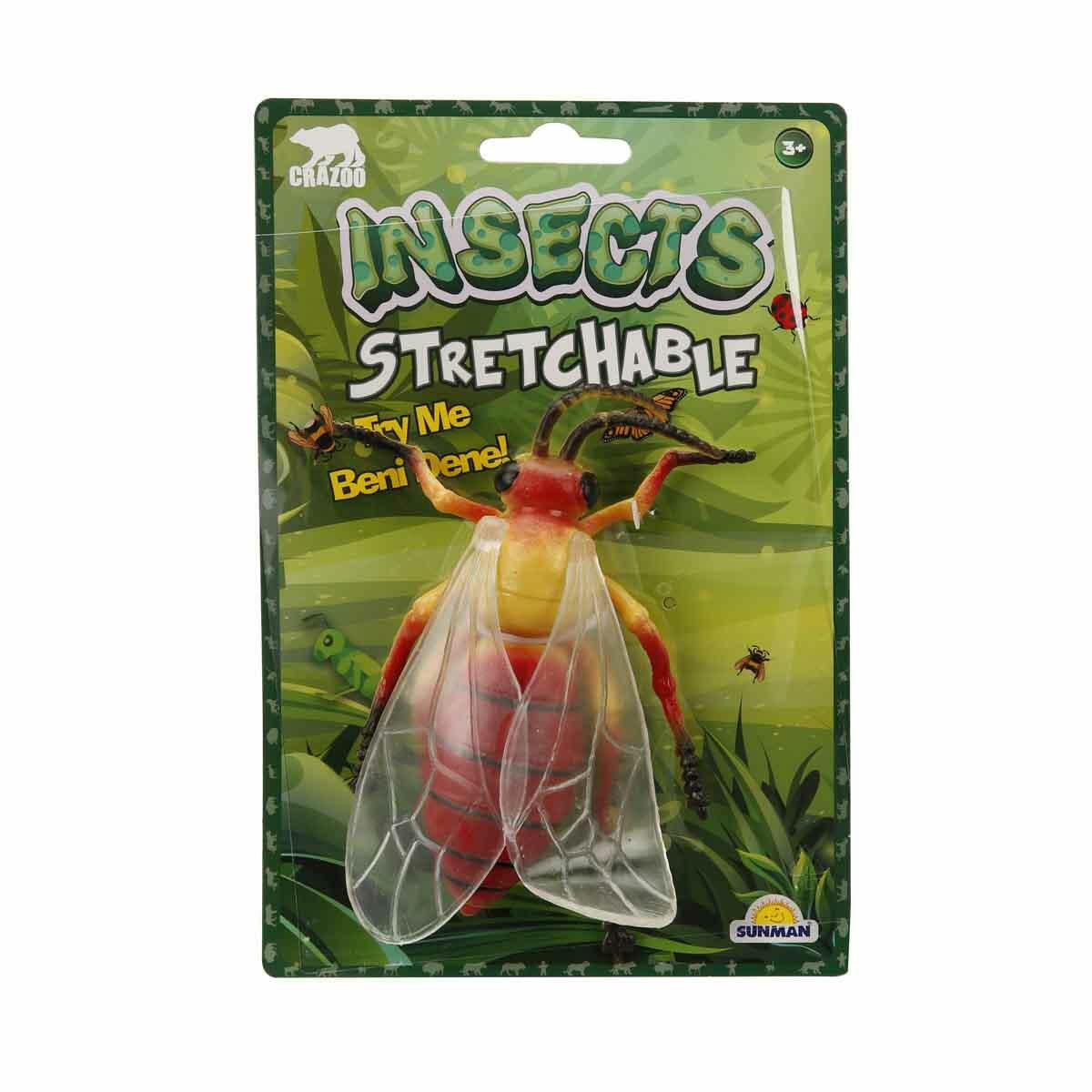 Streç Böcekler Serisi | Gerçekçi Görünümlü ve Esnek Şaka Oyuncakları | 6 Farklı Model Seçeneğiyle Eğlenceli Böcek Koleksiyonu