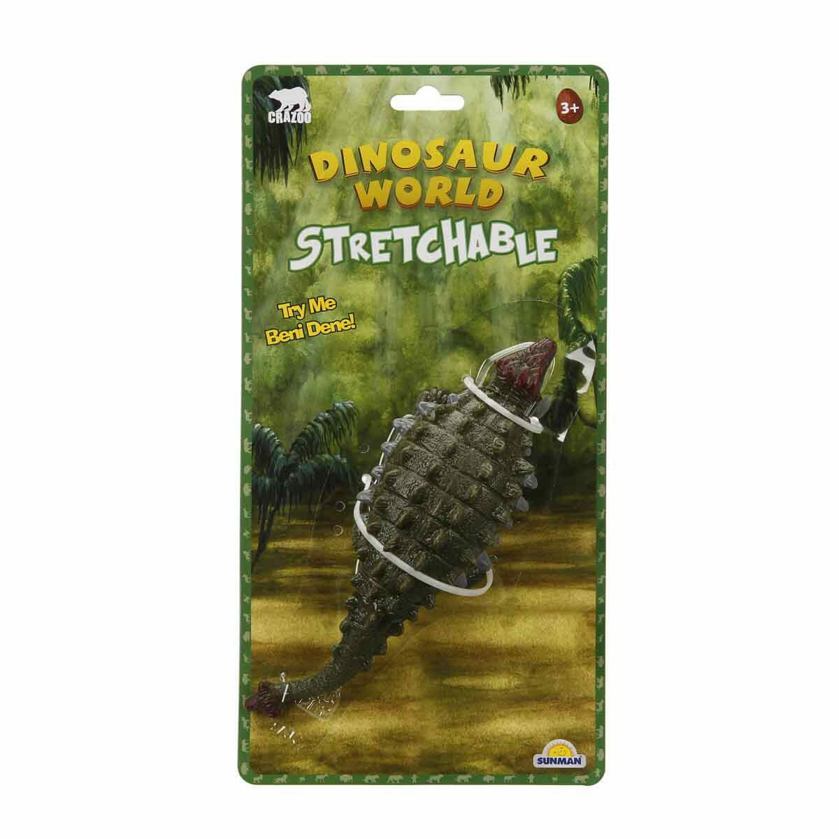 Streç Uzayan Dinozor Figürleri | 25 cm Esnek Ve Dayanıklı Dinozor Oyuncak | Eski Haline Dönebilen İnteraktif Figür