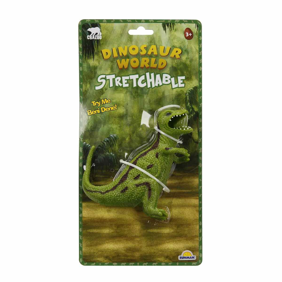 Streç Uzayan Dinozor Figürleri | 25 cm Esnek Ve Dayanıklı Dinozor Oyuncak | Eski Haline Dönebilen İnteraktif Figür