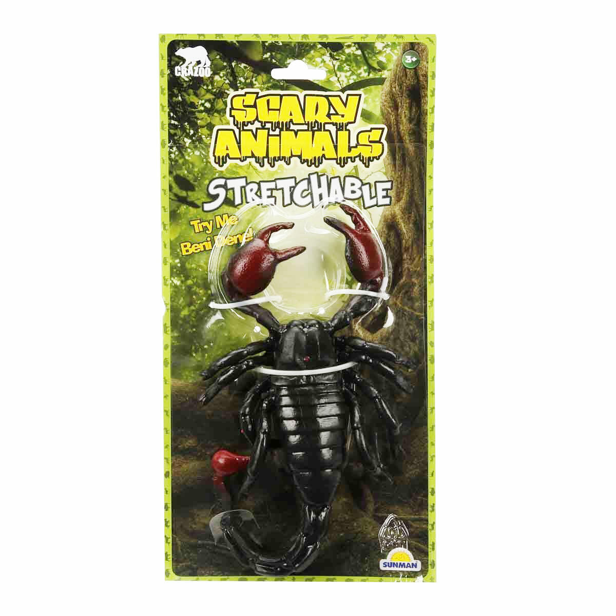 Streç Uzayan Figürler | Fare, Akrep, Örümcek ve Hamam Böceği | Eğlenceli ve Esnek Şaka Oyuncakları | Gerçekçi Tasarım