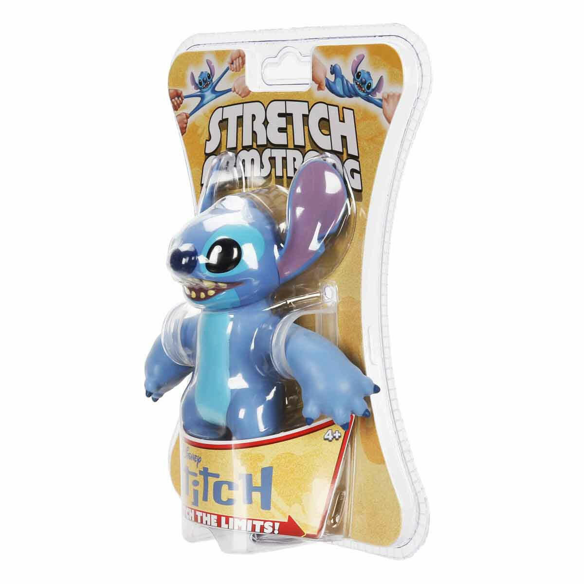 Stretch Armstrong Stitch Figür | 15 cm Esneyen ve Sıkıştırılabilir Oyuncak | Disney Lilo &amp; Stitch İnteraktif Figür