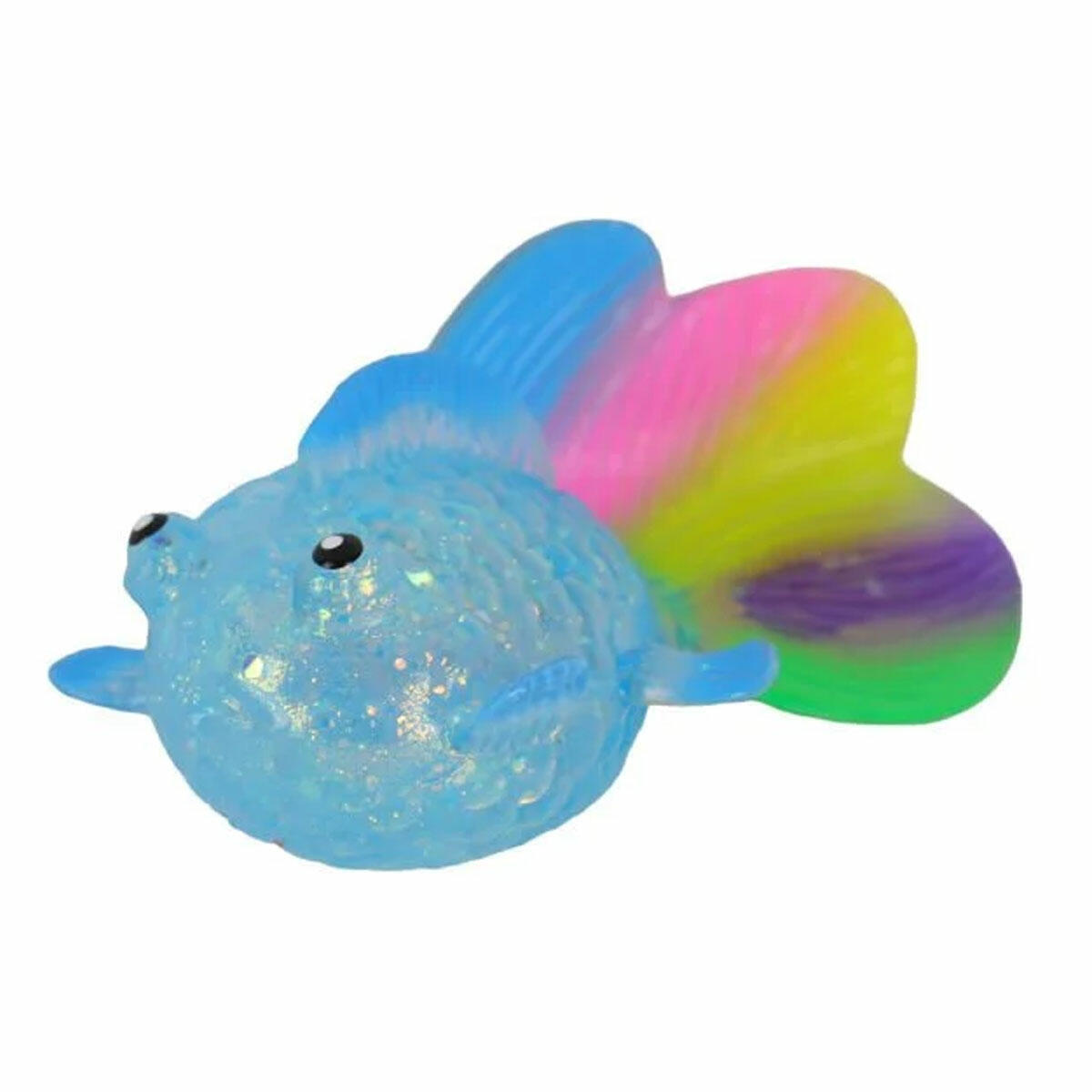 Sukuşi Balık 12 cm | Esnek ve Yumuşak Stres Oyuncağı | 4 Farklı Model Seçeneği ve Duyusal Rahatlama