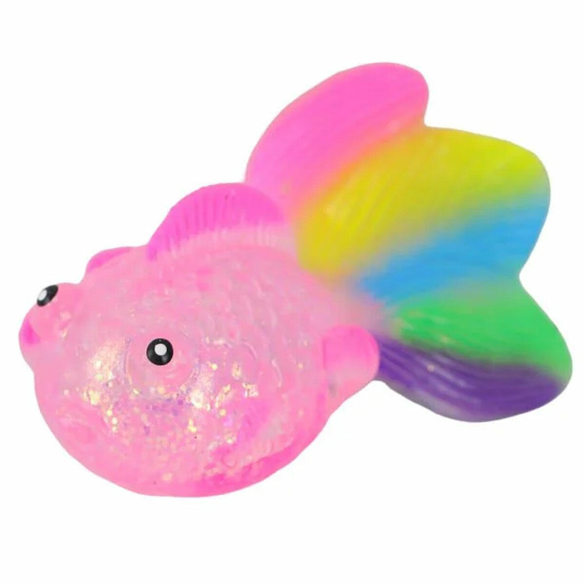 Sukuşi Balık 12 cm | Esnek ve Yumuşak Stres Oyuncağı | 4 Farklı Model Seçeneği ve Duyusal Rahatlama