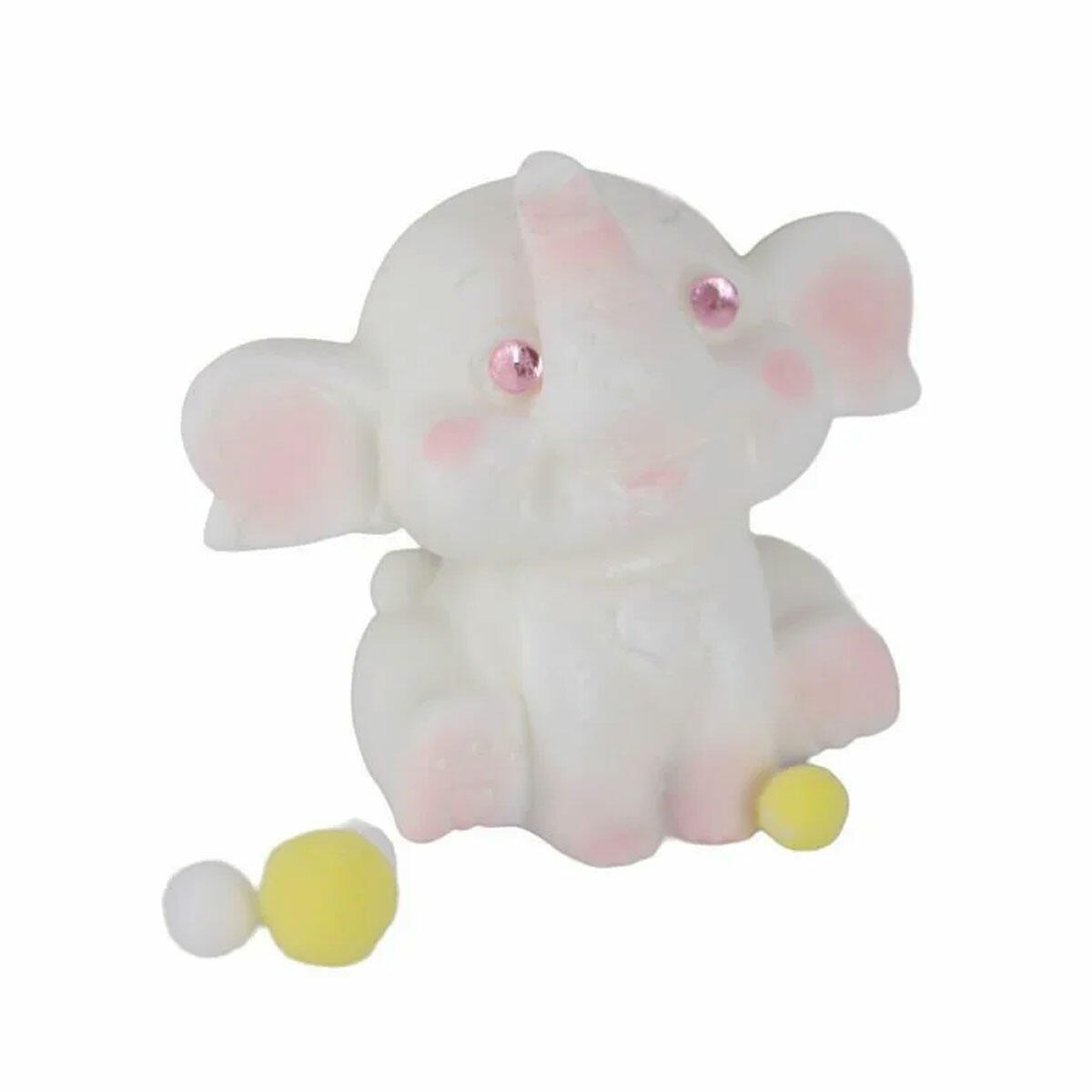 Sukuşi Fil 8cm | Esnek ve Yumuşak Stres Oyuncağı | 3 Farklı Model Seçeneği ve Duyusal Rahatlama